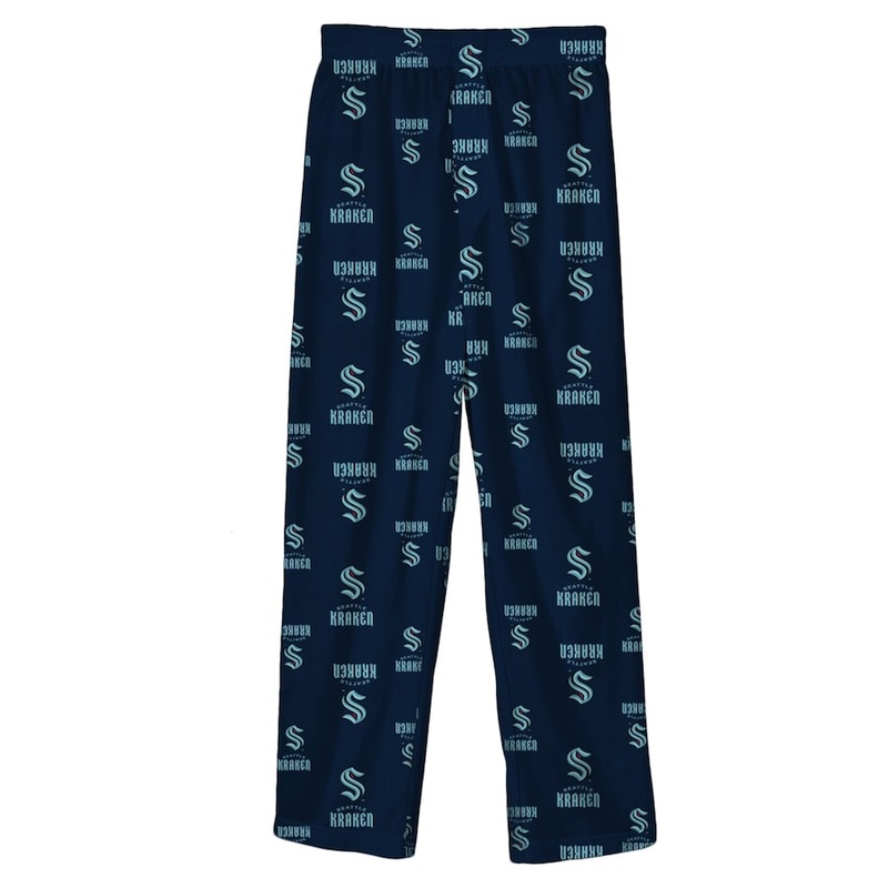 YOUTH TEAM LOGO PRINTED PANT – SEATTLE KRAKEN S