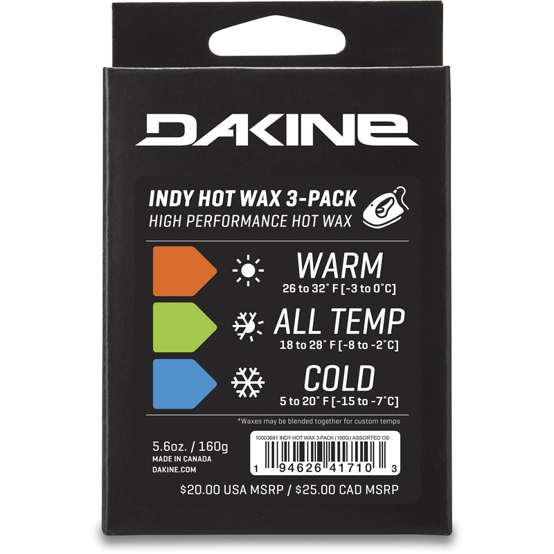 Dakine Indy Hot Wax – 3 Pack