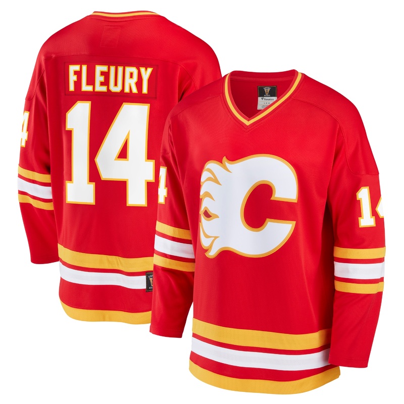 Heritage Jersey Calgary Flames- Fleury M