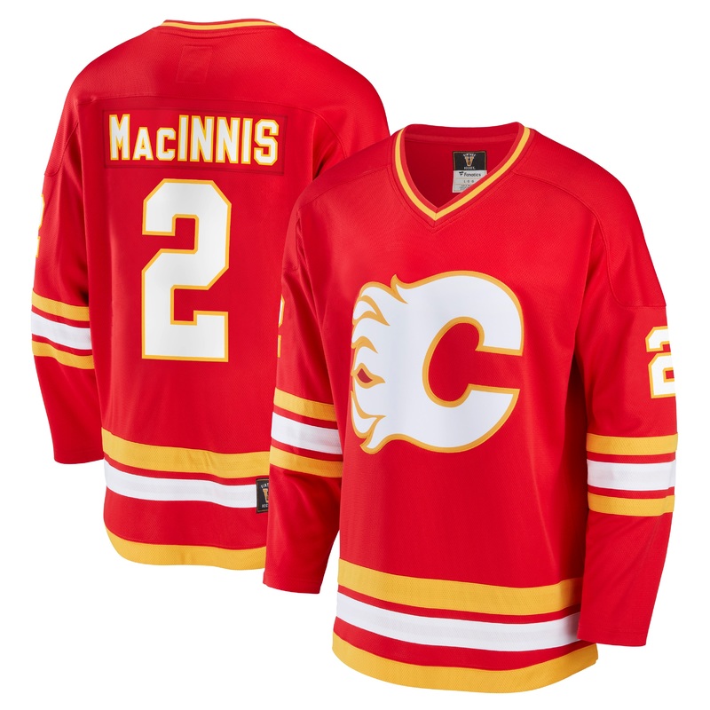 Heritage Jersey Calgary Flames- Macinnis L