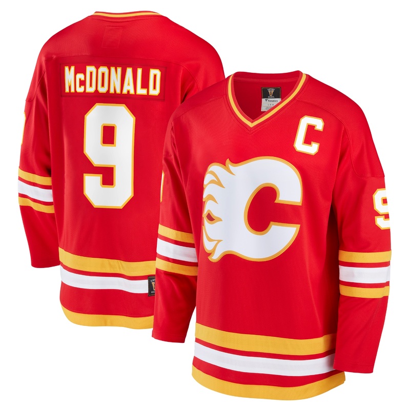 Heritage Jersey Calgary Flames- McDonald XL