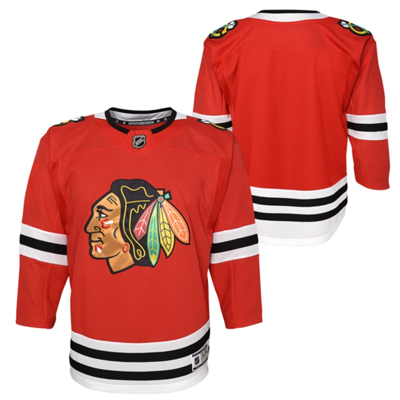 Toddler Premier Jersey – Chicago Blackhawks – Blank 3T