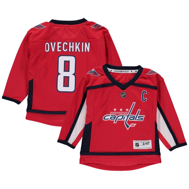 Toddler Premier Jersey – Washington Capitals – Ovechkin 3T