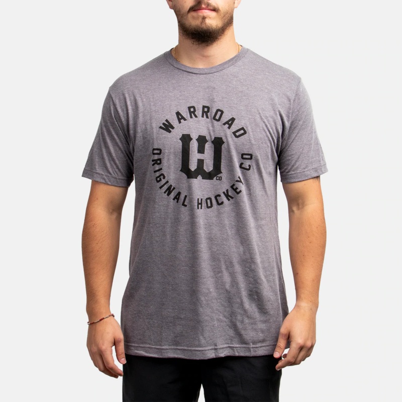 WARROAD Player Collection Tee – Heather Grey and Heather Denim SML GREY