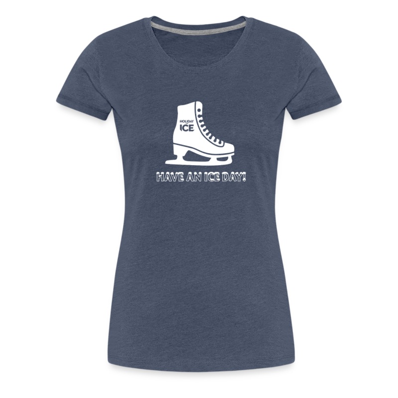 Womens Premium T-Shirt heather blue S