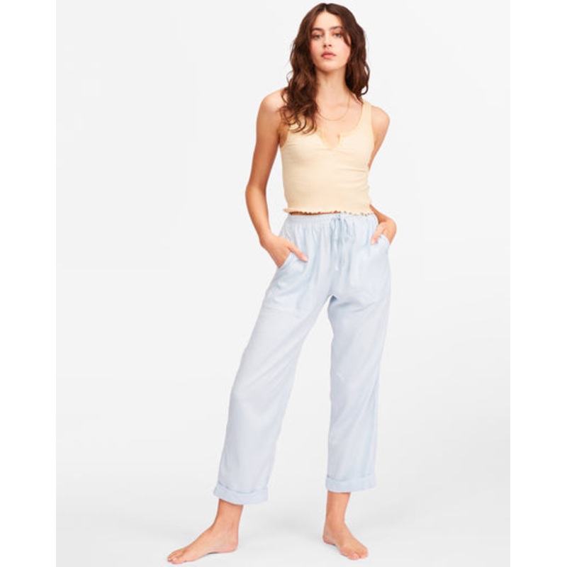 BEACHY KEEN PANT LIGHT CHAMBRAY S