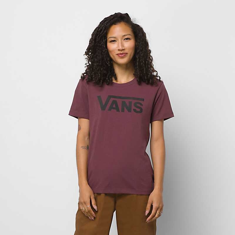 Women’s Flying V Crew T-Shirt CATAWBA GRAPE XS