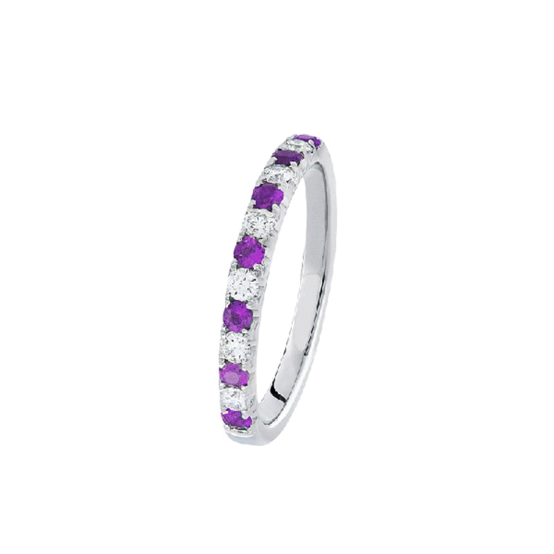 18ct Gold AmethystRings