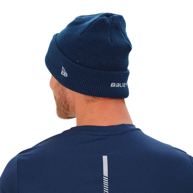 NE TEAM KNIT TOQUE NAVY