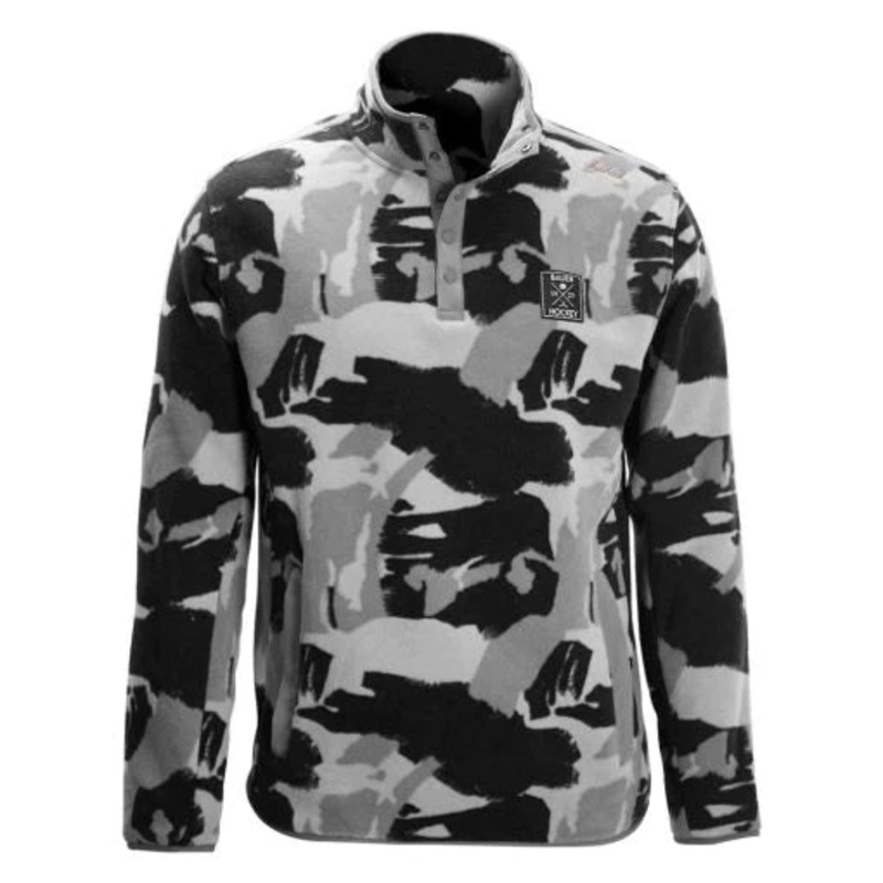 BAUER FIRST LINE COLLECTION CAMO MICROFLEECE BLACK SNR M Black Print