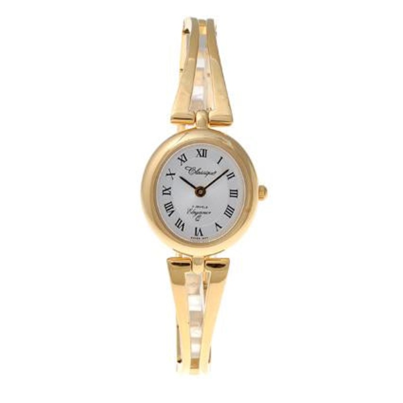 LADIES GP SWISS QUARTZ 1/2 BANGLE WATCH