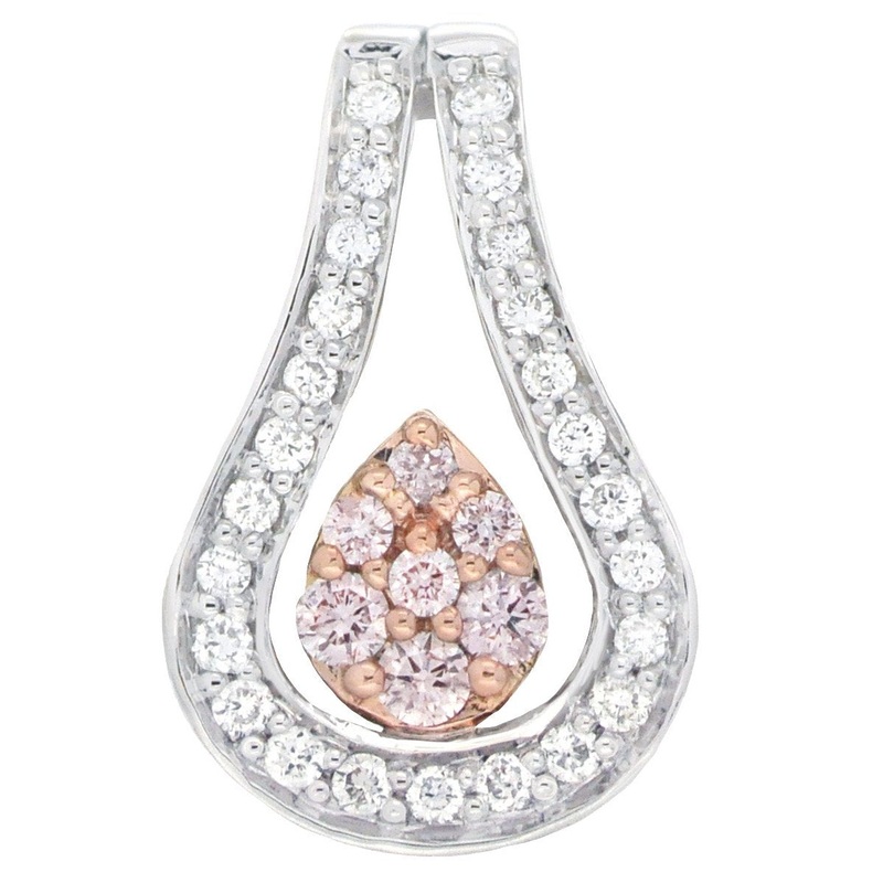 Pink Argyle Diamond Pendent