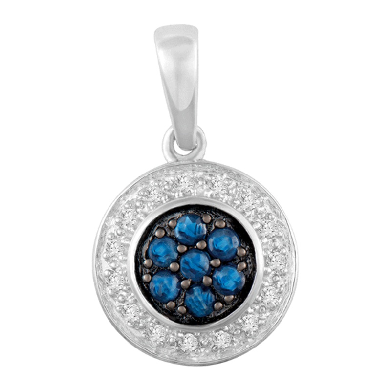 9ct Gold Sapphire Dress Pendant