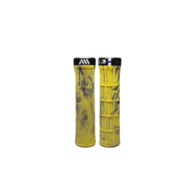 Berm Bike Grips YELLOW CAMO