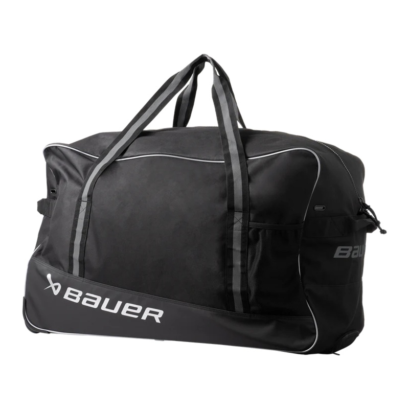 S24 Bauer Core Wheeled Bag – SNR Black Senior