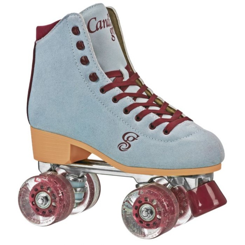 CANDI GIRL CARLIN ROLLER SKATE BLUE/BURGUNDY 6