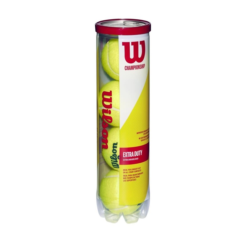 Championship Extra Duty Tennis Ball – 4 Ball Can YELLOW OS