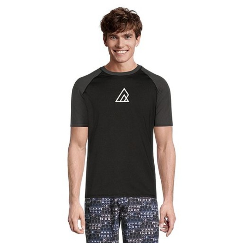 Men’s Laine Short Sleeve Rashguard BLACK S