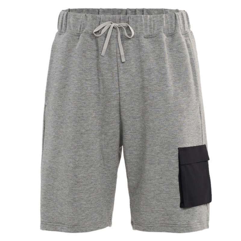 MENS SWEAT CARGO SHORT GREY S
