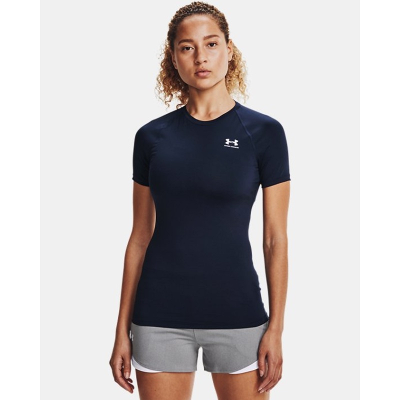 Women’s Heatgear Compression T-Shirt BLACK XS