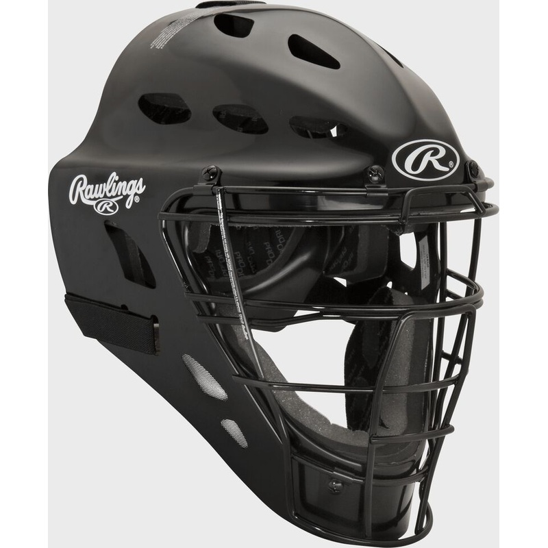 Youth Players Catchers Helmet BLACK
