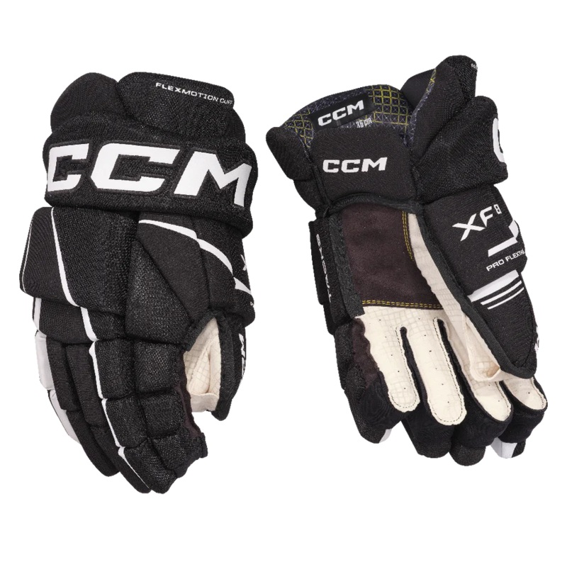 CCM Tacks XF 80 Gloves – Junior 10″