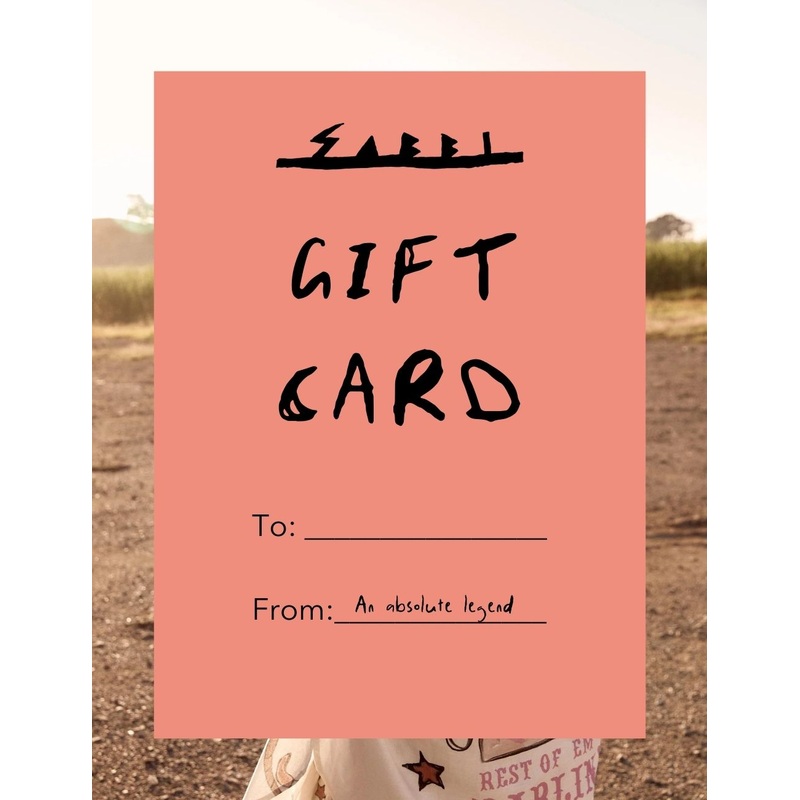 SABBI GIFT CARD $50.00