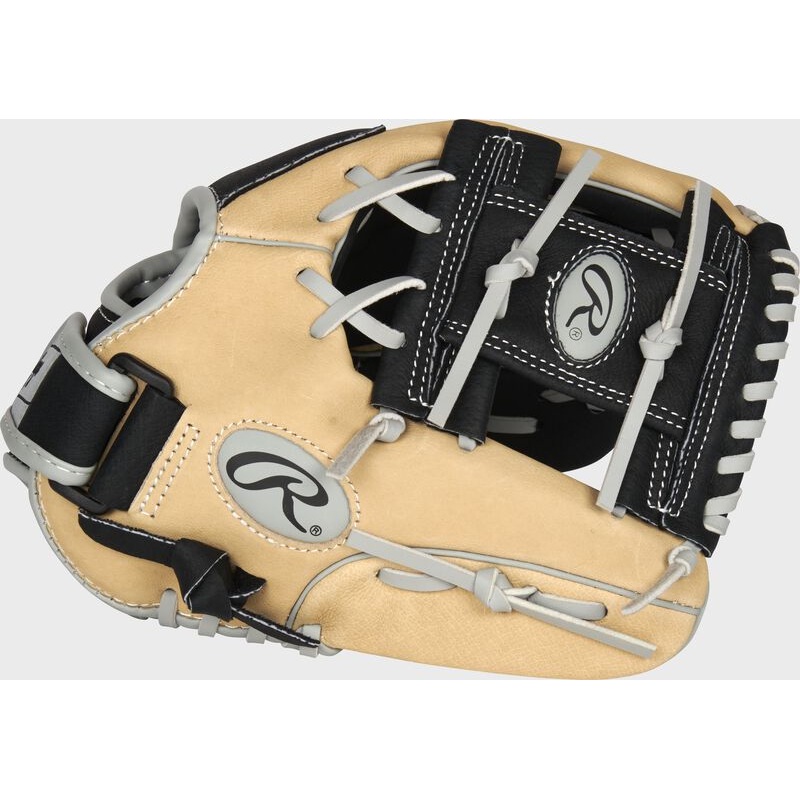Sure Catch Youth I-Web Glove CREAM/BLACK 11″ RIGHT HAND THROW