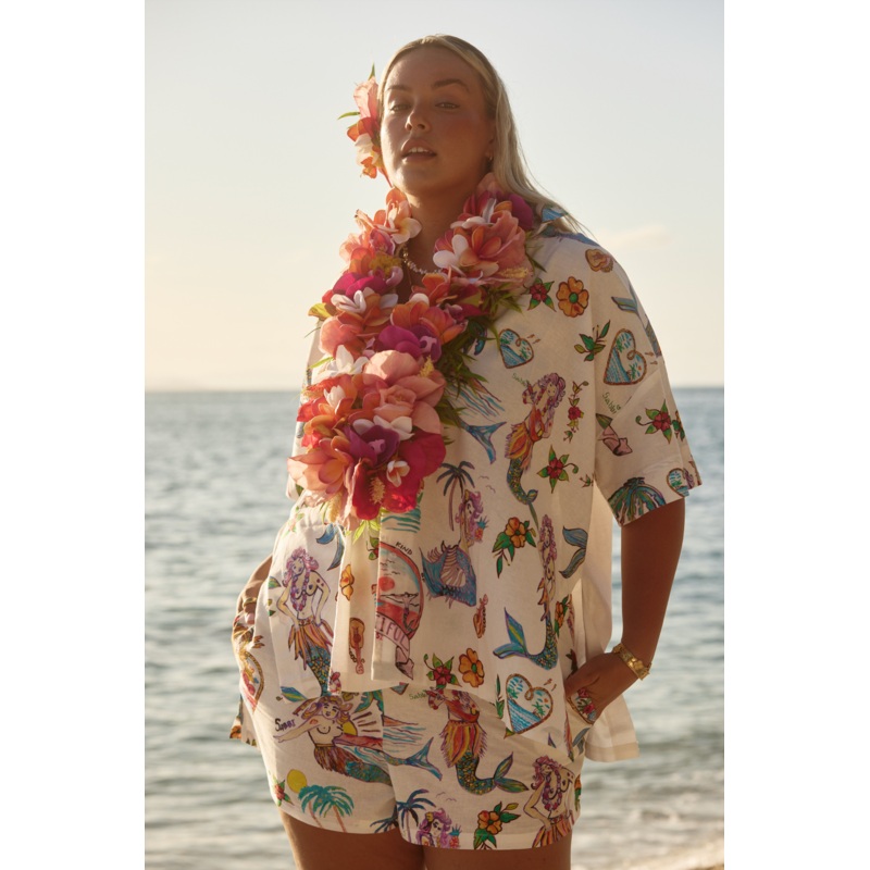 THE PATRON SHIRT – YOU’RE BEAUTIFUL WHITE XS