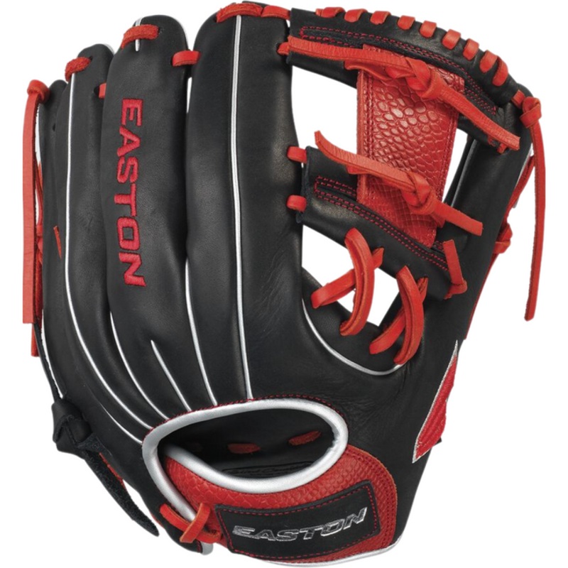 Tournament Elite I-WEB Youth Ball Glove BLACK/RED 11.5″ RIGHT HAND THROW