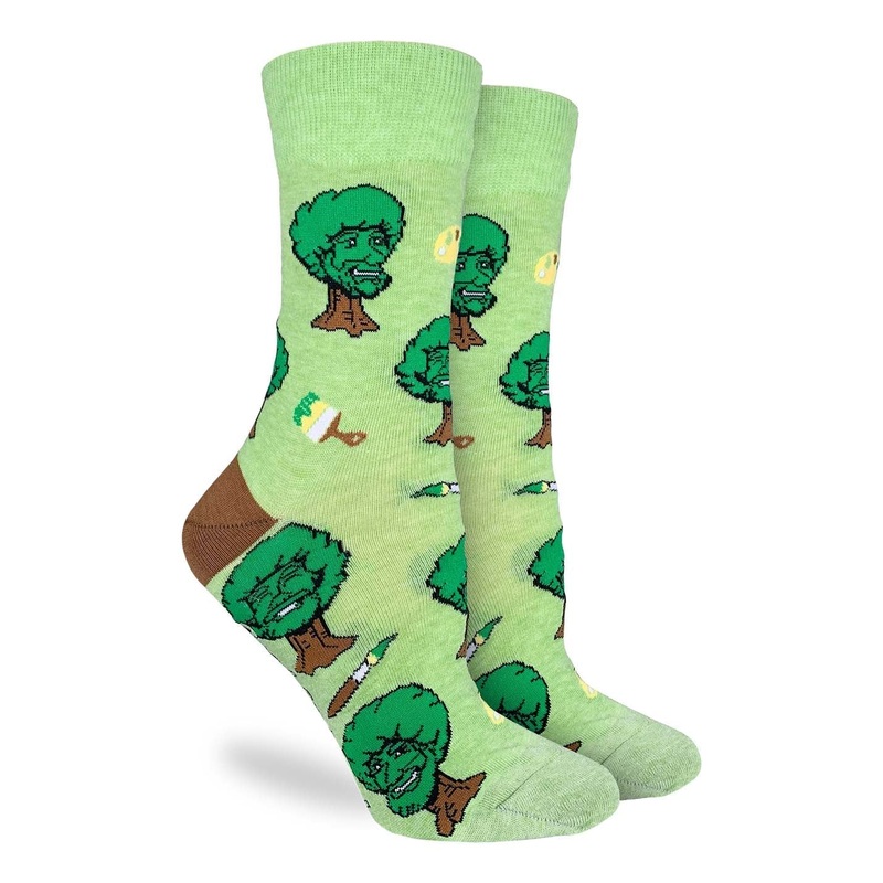 Bob Ross Happy Trees Socks 5-9