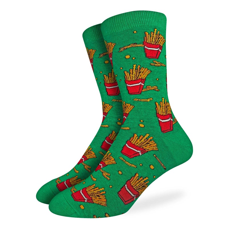French Fries Socks 7-12