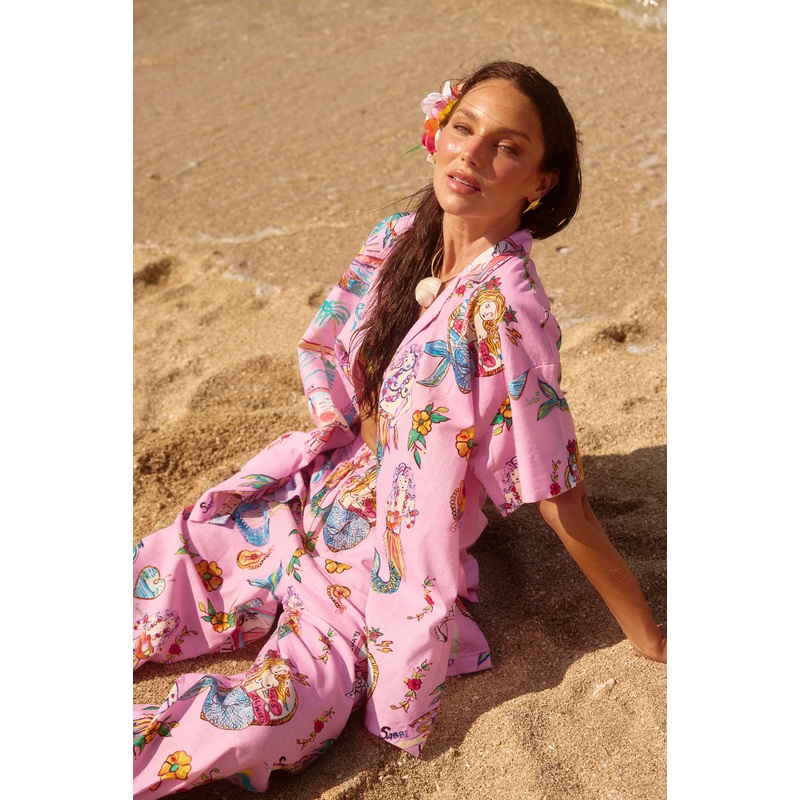 THE PATRON SHIRT – YOU’RE BEAUTIFUL –  PINK XS