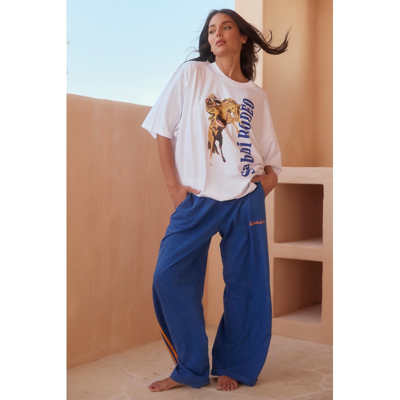 THE VERY OVERSIZED RODEO TEE – WHITE XXS