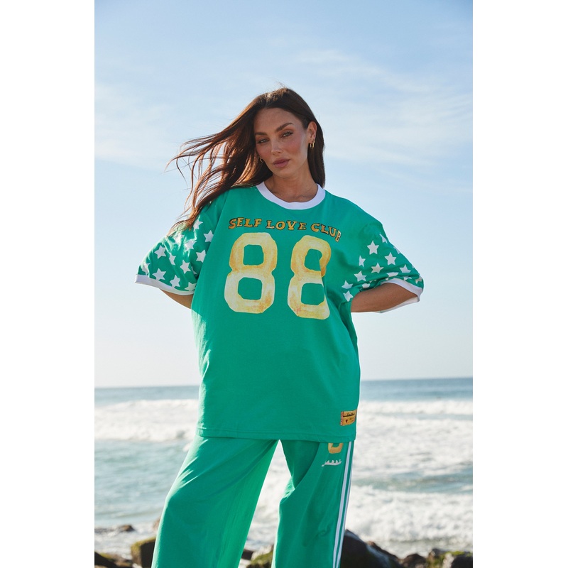 THE VERY OVERSIZED YOU CUTE TEE – GREEN XXS