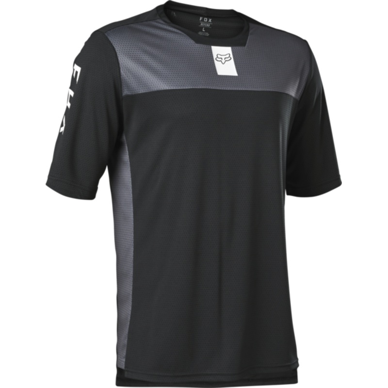 Fox Defend Short Sleeve Jersey BLACK M