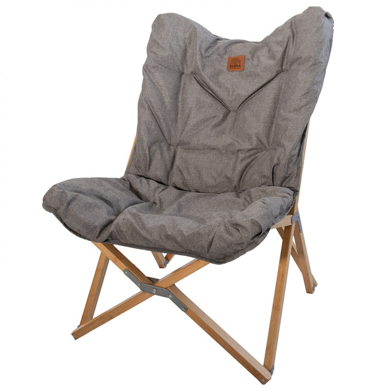 Yoho Bamboo Butterfly Chair HEATHER GREY