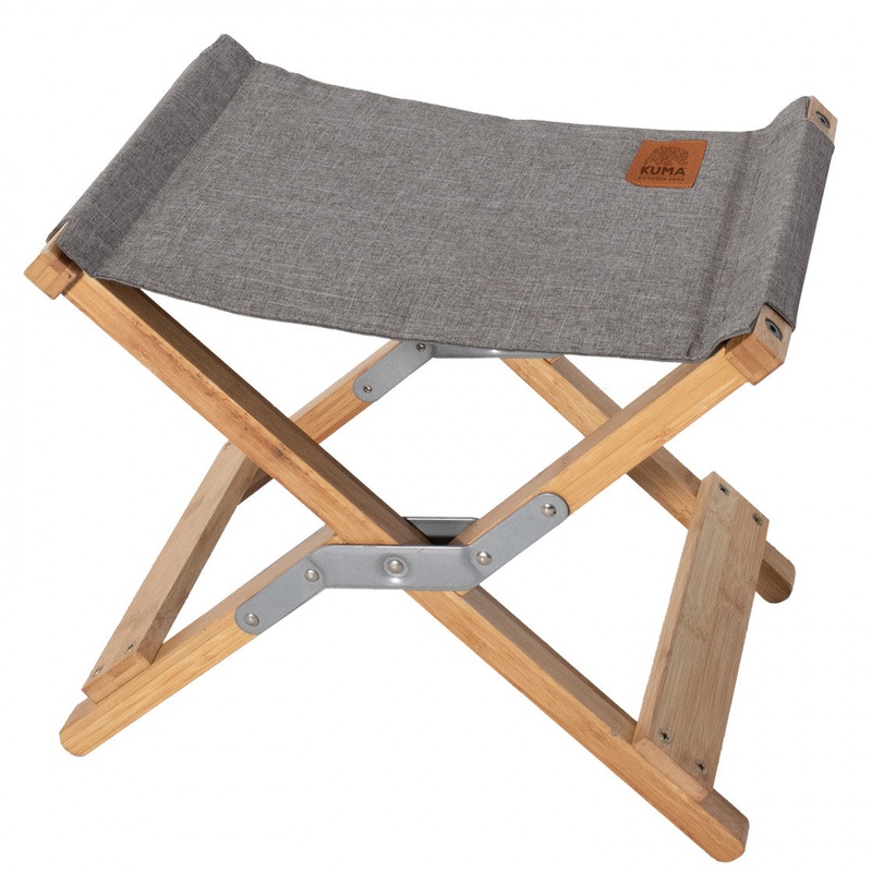 Yoho Bamboo Stool HEATHER GREY