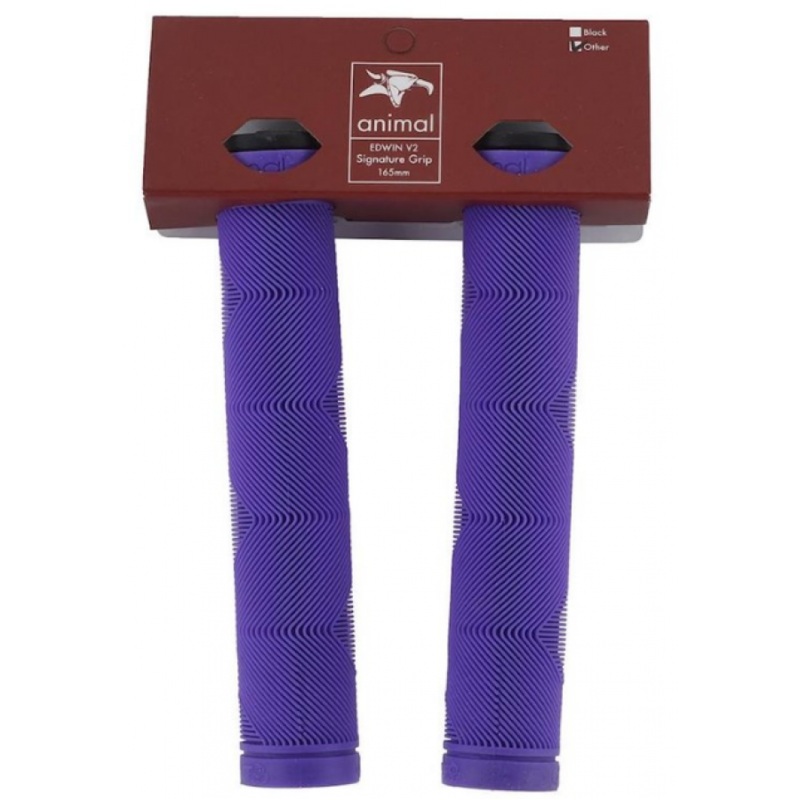 Edwin V2 Flangeless Grips PURPLE