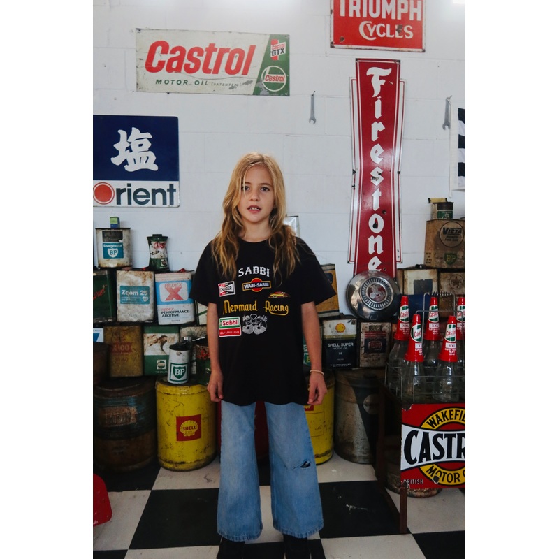 KIDS SABBI RACING TEE – BLACK 2