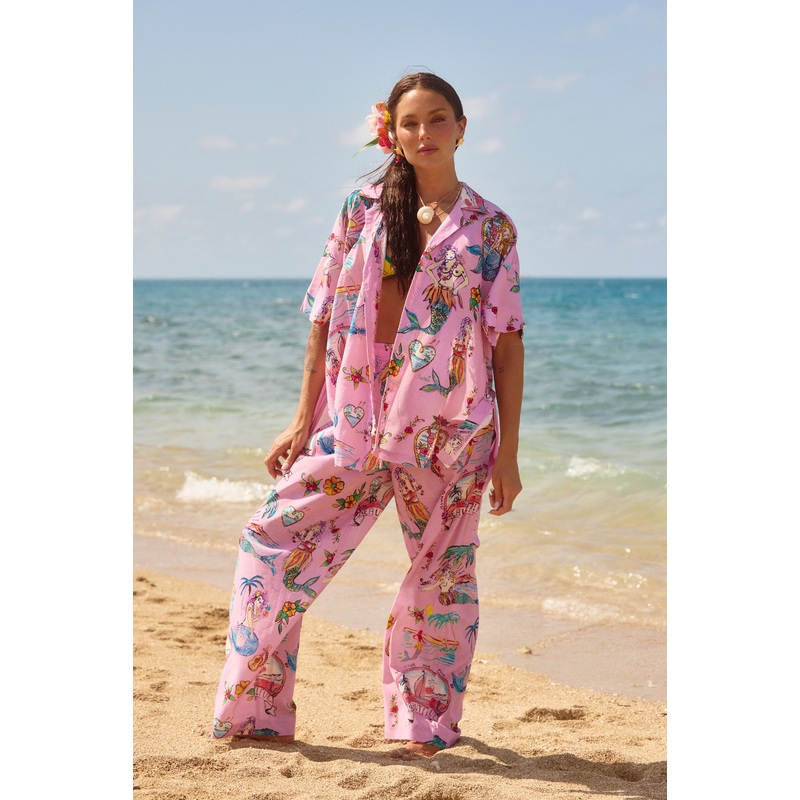 THE EL JIMBADOR PANT –  YOU’RE BEAUTIFUL – PINK XXS