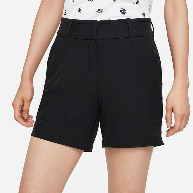 WOMENS DRI-FIT VICTOR 5″ SHORTS BLACK XS