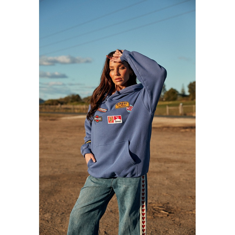 BE YOUTIFUL HOTEL HOODIE – BLUE XS