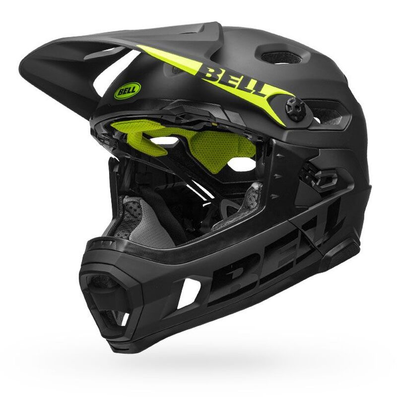 Bell Super DH Mips Spherical Helmet MATTE/GLOSS BLACK M