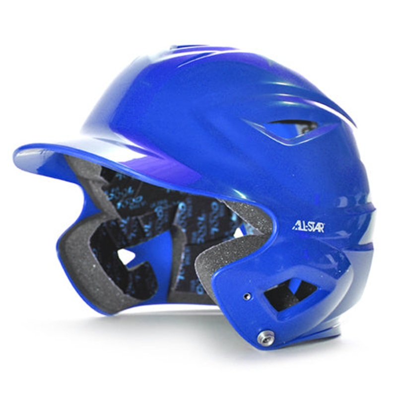 S7 Youth Solid Gloss Batting Helmet ROYAL