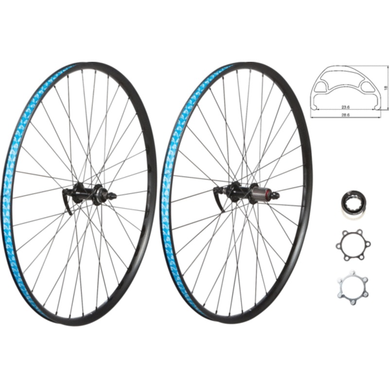 49North 29″/700C MTB/Urban Disc Brake Wheel FRONT