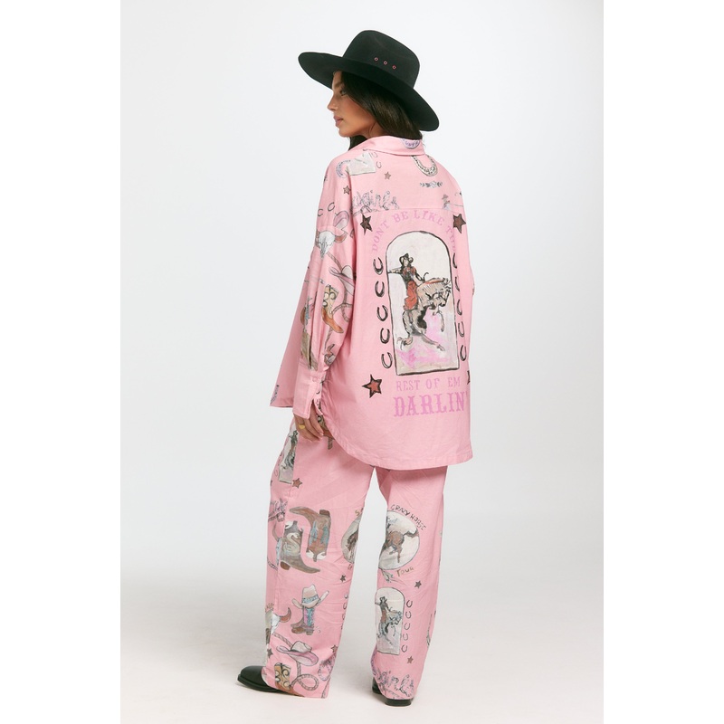 THE DON JULIO SHIRT – WESTERN PINK XS