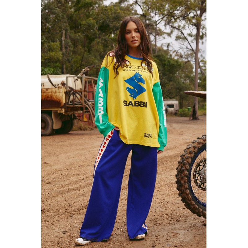 THE DON’T QUIT YOUR DAY DREAM LONG SLEEVE TEE – YELLOW XXS