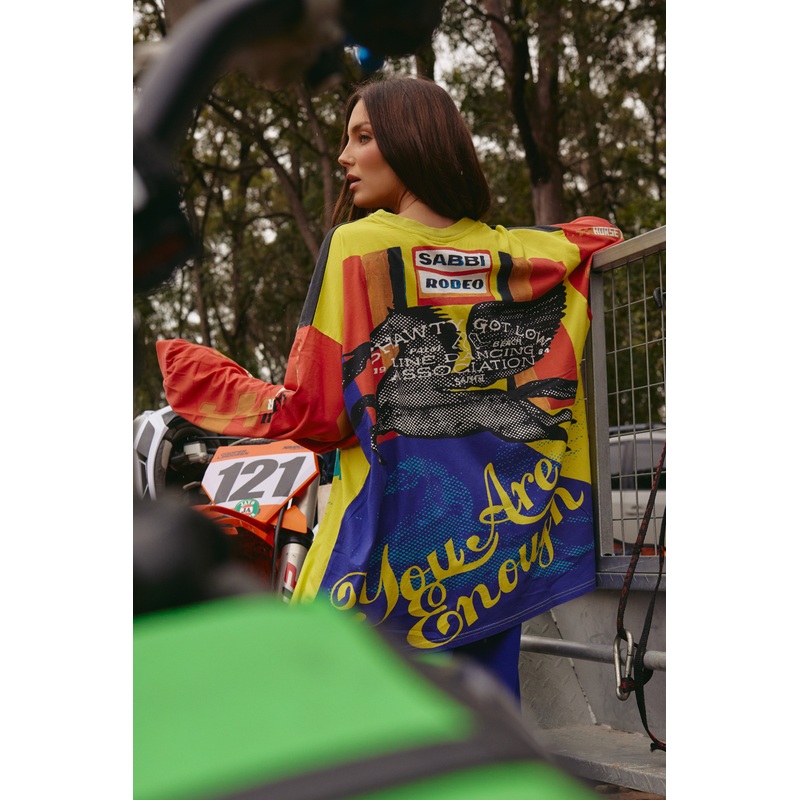 THE IT’S GANGSTER LONG SLEEVE TEE – YELLOW XXS