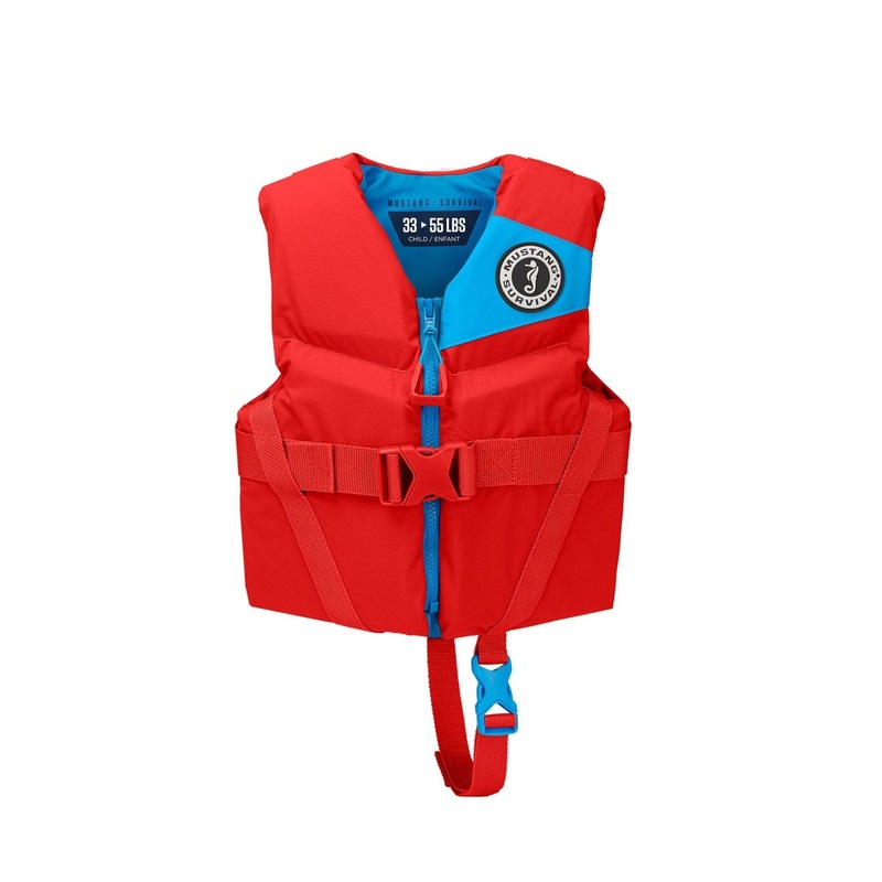Childs Rev Foam Vest RED